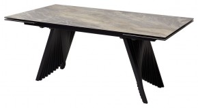 Стол IVAR 180 MARBLES KL-80 Серый мрамор, итальянская керамика, ®DISAUR в Тюмени - tumen.ok-mebel.com | фото 2