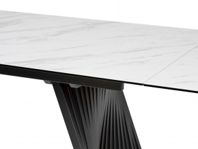 Стол IVAR 180 MARBLES KL-99 Белый мрамор, итальянская керамика/серый, ®DISAUR в Тюмени - tumen.ok-mebel.com | фото 8