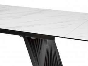 Стол IVAR 200 MARBLES KL-99 Белый мрамор, итальянская керамика, ®DISAUR в Тюмени - tumen.ok-mebel.com | фото 3