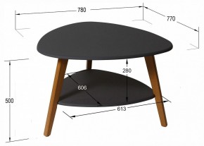 Стол журнальный Бруклин в Тюмени - tumen.ok-mebel.com | фото 4