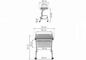 Стол компьютерный Riko в Тюмени - tumen.ok-mebel.com | фото 7