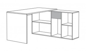 Стол письменный Лайт 03.245 F (белый) в Тюмени - tumen.ok-mebel.com | фото 3