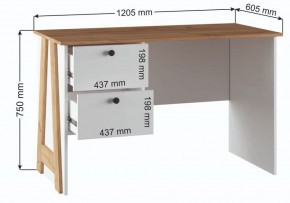 Стол письменный Теодора в Тюмени - tumen.ok-mebel.com | фото 4