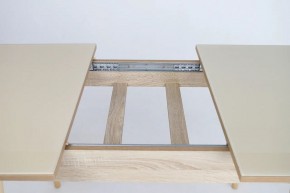 Стол раскладной со стеклом (опоры массив цилиндрический) "Хоста" в Тюмени - tumen.ok-mebel.com | фото 9
