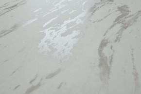 Стол RIETI 200 KL-99 Белый мрамор матовый, итальянская керамика / черный каркас, ®DISAUR в Тюмени - tumen.ok-mebel.com | фото 10