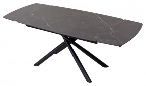 Стол RIVOLI 140 MATT BLACK MARBLE SOLID CERAMIC / BLACK, ®DISAUR в Тюмени - tumen.ok-mebel.com | фото 3