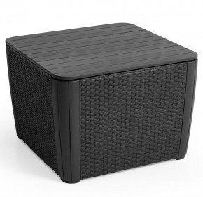 Стол-сундук Лузон Плюс (Luzon Plus Flat Wicker), графит в Тюмени - tumen.ok-mebel.com | фото 3