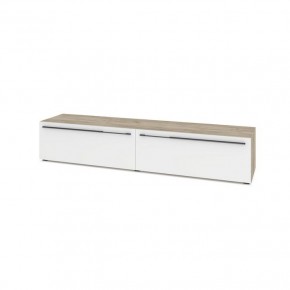 СТОУН С72 Тумба ТВ (серый дуб/белый) в Тюмени - tumen.ok-mebel.com | фото