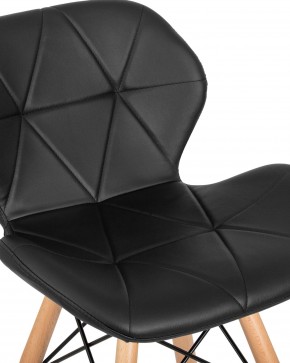 Стул барный DOBRIN BUTTERFLY BAR, ножки светлый бук, цвет чёрный в Тюмени - tumen.ok-mebel.com | фото 8
