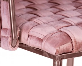 Стул барный DOBRIN EMMA ROSE GOLD, розовый велюр (VF-10) в Тюмени - tumen.ok-mebel.com | фото 7
