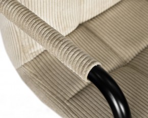 Стул барный DOBRIN KRUGER ARM BLACK, бежевый вельвет (LAR-E2041-04) в Тюмени - tumen.ok-mebel.com | фото 10