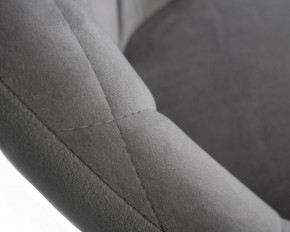 Стул барный DOBRIN LOGAN BLACK, серый велюр (MJ9-75) в Тюмени - tumen.ok-mebel.com | фото 8