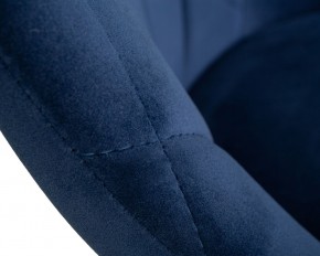 Стул барный DOBRIN LOGAN BLACK, синий велюр (MJ9-117) в Тюмени - tumen.ok-mebel.com | фото 10