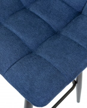 Стул барный DOBRIN NICOLE, черные матовые ножки, синяя ткань (UF860-14B) в Тюмени - tumen.ok-mebel.com | фото 8