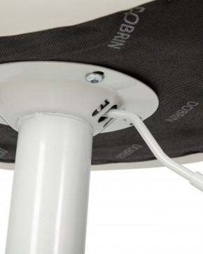 Стул барный DOBRIN TAILOR WHITE, белый PU в Тюмени - tumen.ok-mebel.com | фото 7
