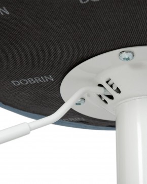 Стул барный DOBRIN TAILOR WHITE, пудрово-голубой велюр (MJ9-74) в Тюмени - tumen.ok-mebel.com | фото 7