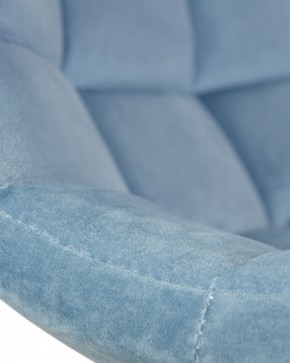 Стул барный DOBRIN TAILOR WHITE, пудрово-голубой велюр (MJ9-74) в Тюмени - tumen.ok-mebel.com | фото 8