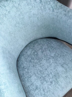 Стул ДИЛЛ, цвет RAIN 7 бриз, велюр / черный каркас М-City в Тюмени - tumen.ok-mebel.com | фото 5