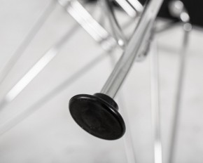 Стул обеденный DOBRIN BUTTERFLY CHROME, ножки хром, цвет кремовый в Тюмени - tumen.ok-mebel.com | фото 8