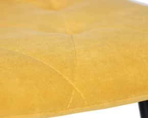 Стул обеденный DOBRIN CHILLY ROMBO, Горчичный Simple 15, основание черное в Тюмени - tumen.ok-mebel.com | фото 10
