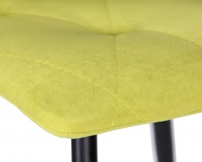Стул обеденный DOBRIN CHILLY ROMBO, Лайм Simple 14, основание черное в Тюмени - tumen.ok-mebel.com | фото 7