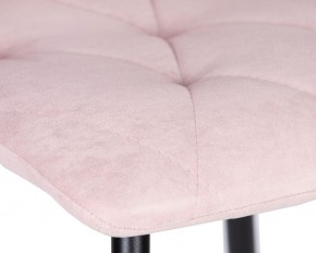 Стул обеденный DOBRIN CHILLY ROMBO, Розовый Simple 03, основание черное в Тюмени - tumen.ok-mebel.com | фото 7