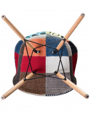 Стул обеденный DOBRIN DAW PATCHWORK, цвет сиденья мозаика в Тюмени - tumen.ok-mebel.com | фото 7