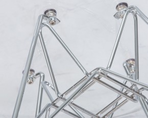 Стул обеденный DOBRIN DSR CASPER, ножки хром, цвет прозрачный в Тюмени - tumen.ok-mebel.com | фото 10