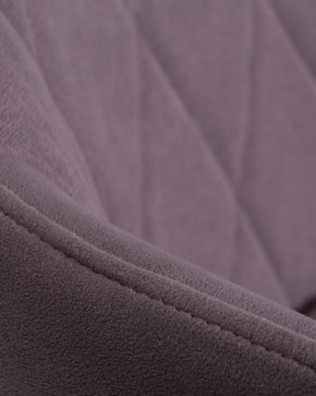Стул обеденный DOBRIN ROBY, ЭМАЛЬ ЧЕРНЫЙ МУАР велюр Catania Lavender в Тюмени - tumen.ok-mebel.com | фото 10