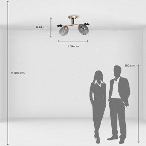 Светильник на штанге De City Клэр 4 463012402 в Тюмени - tumen.ok-mebel.com | фото 6