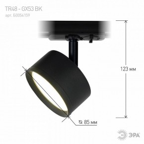 Светильник на штанге Эра  TR48 - GX53 BK в Тюмени - tumen.ok-mebel.com | фото 7