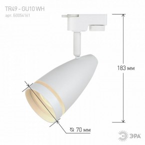 Светильник на штанге Эра  TR49 - GU10 WH в Тюмени - tumen.ok-mebel.com | фото 4