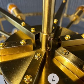 Светильник на штанге Imperiumloft RH Marais Round Chandelier 40,2668 в Тюмени - tumen.ok-mebel.com | фото 5