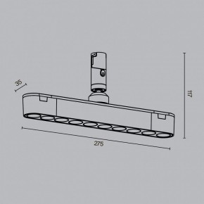 Светильник на штанге Maytoni Points Rot TR203-1-10W3K-S-B в Тюмени - tumen.ok-mebel.com | фото 8