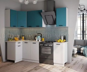 ТЕХНО Кухонный гарнитур угловой 1,8х1,1 м Компоновка №6 в Тюмени - tumen.ok-mebel.com | фото 2
