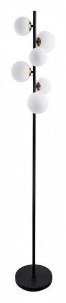 Торшер Arte Lamp Gemini A2243PN-6BK в Тюмени - tumen.ok-mebel.com | фото