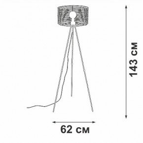 Торшер Vitaluce V3099 V3099-1/1P в Тюмени - tumen.ok-mebel.com | фото 4