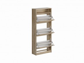 Тумба ОРИОН с тремя полками для обуви, цвет Дуб Сонома в Тюмени - tumen.ok-mebel.com | фото 2