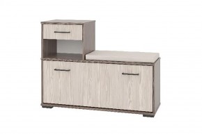 Тумба под обувь ЛИРА (Бодега темный/светлый) в Тюмени - tumen.ok-mebel.com | фото