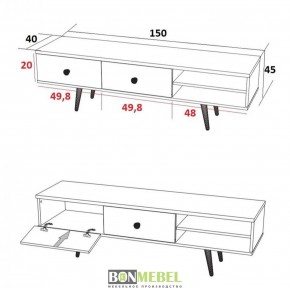 Тумба TV - 1 Art design в Тюмени - tumen.ok-mebel.com | фото 5