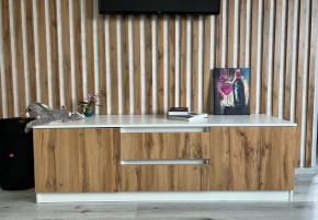Тумба ТВ большая Парус в Тюмени - tumen.ok-mebel.com | фото 2