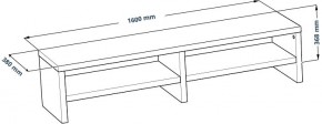 ТВ-тумба Энкель ТВ16, тамбурат, цвет дуб беленый в Тюмени - tumen.ok-mebel.com | фото 3