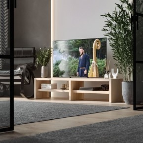 ТВ-тумба Энкель ТВ16, тамбурат, цвет дуб беленый в Тюмени - tumen.ok-mebel.com | фото 4