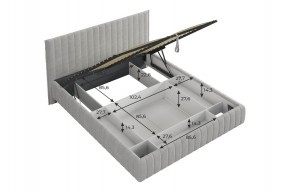 ТВИКС Кровать с ПМ 1600 в Тюмени - tumen.ok-mebel.com | фото 4
