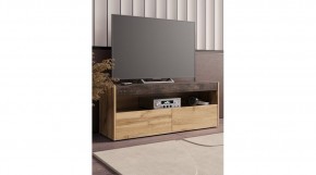 ВЕГАС Тумба ТВ (Дуб Вотан/Ателье темный​​​​​​​) в Тюмени - tumen.ok-mebel.com | фото