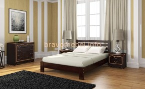 ВЕРОНИКА Кровать из массива 1200 в Тюмени - tumen.ok-mebel.com | фото 5