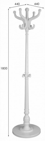 Вешалка-стойка В 1Н в Тюмени - tumen.ok-mebel.com | фото 7