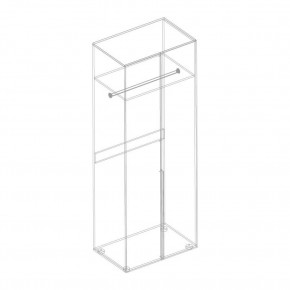 ВИТА Шкаф 2-ств для одежды в Тюмени - tumen.ok-mebel.com | фото 2