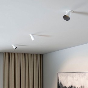 Встраиваемый светильник Elektrostandard Bell 25097/LED 8W 3000K белый в Тюмени - tumen.ok-mebel.com | фото 4