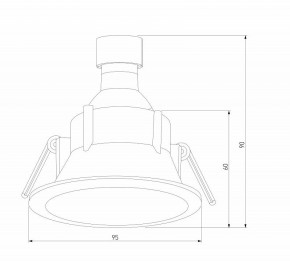 Встраиваемый светильник Elektrostandard Side 25059/01 в Тюмени - tumen.ok-mebel.com | фото 6